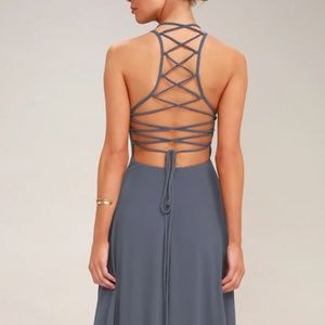 Lulu's Strappy To Be Here Maxi Dress